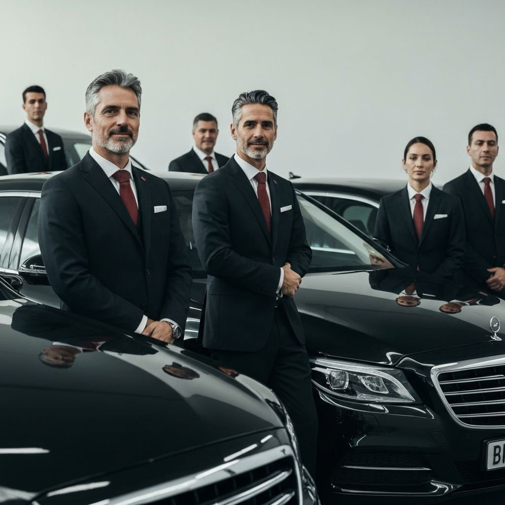 Classic Group chauffeurs in uniform